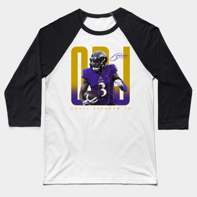 Odell Beckham Jr Baseball T-Shirt by Juantamad